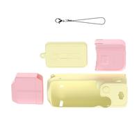 Coque de protection en silicone pour poches 3 caméras avec trou pour sangle pour offrir une résistance aux rayures et une protection de l'objectif en silicone