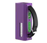 Coque de protection en silicone pour Powerbank avec accès facile à l'écran - Vis 1/4 - Trépieds - Port de montage - Coque antichoc