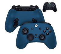 Coque de protection en silicone pour Razer Wolverine V3 Pro sans fil et manette de jeu avec lanière (bleu foncé)
