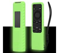 Coque de protection en silicone pour Samsung SolarCell 2023 TM2360E BN59-01432A TM2361E BN59-01439A Smart TV avec cordon de serrage Vert fluo