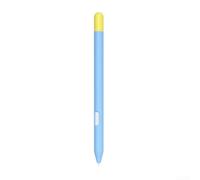 Coque de protection en silicone pour Samsung Tab S11 S11 Ultra S Pen avec design profilé et bouton réactif (bleu)