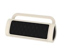 Coque de protection en silicone pour Sonos Roam 2, housse de protection souple avec poignée de transport facile pour haut-parleur portable Roam 2, résistante aux chutes et aux chocs (blanc clair)