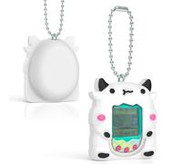 Coque de protection en silicone pour Tamagotchi original, MOWYEOK - Résistante aux rayures et aux chocs - Avec motif de dessin animé - Accessoire de console de jeu Tamagotchi original (vache laitière)