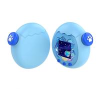 Coque de Protection en Silicone pour Tamagotchi Paradise Pet Toy avec Cordon - Housse Anti-Chute pour Machine de Jeu d'animaux domestiques (Bleu)