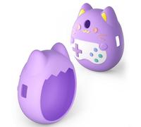 Coque de protection en silicone pour Tamagotchi Pix - Étanche - Anti-rayures - Résistante aux chocs - Compatible avec les appareils virtuels d'animaux domestiques - Facile à nettoyer - Violet