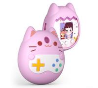 Coque de protection en silicone pour Tamagotchi Pix, fonction imperméable pour éviter les déversements (rose)