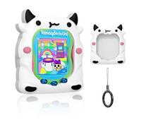 Coque de protection en silicone pour Tamagotchi Uni (2023), MOWYEOK Coque de protection résistante aux chocs avec motif de dessin animé pour Tamagotchi Uni Accessoire de console de jeu, avec boucles