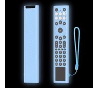 Coque de protection en silicone pour télécommande HISENSE ERF6A66, légère, résistante aux chocs, antidérapante, souple pour télécommande de télévision (bleu lumineux)