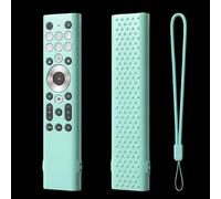 Coque de protection en silicone pour télécommande Hisense ERF6A80 ERF6F80H ERF6G80H compatible avec Hisense U6 U7 U8 U9 Series 4K UHD Smart TV - Bleu ciel brillant