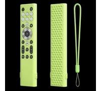 Coque de protection en silicone pour télécommande Hisense ERF6A80 ERF6F80H ERF6G80H compatible avec Hisense U6 U7 U8 U9 Series 4K UHD Smart TV - Vert brillant