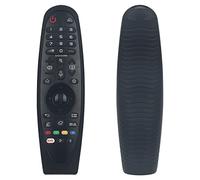 Coque de protection en silicone pour télécommande LG AN-MR600 AN-MR650 AN-MR18BA AN-MR19BA AN-MR20GA Anti-perte Noir