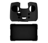Coque de protection en silicone pour télécommande RC Pro 2, avec protection d'écran et design antidérapant, compatible avec DJI Mavic 4 Pro, noir et gris
