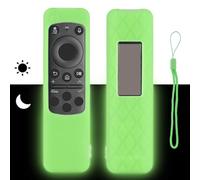 Coque de protection en silicone pour télécommande Samsung BN59-01432A BN59-01455A BN59-01454A TV avec cordon de serrage Vert fluo