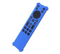 Coque de protection en silicone pour télécommande TCL RC813A RC923A DropProof lavable flexible pour Android TV Bleu