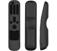 Coque De Protection En Silicone Pour Télécommande Tv Pour An-Mr21Gc Mr21N/21Ga, Coque De Protection En Silicone Pour Télécommande À 360 Degrés. (Noir)