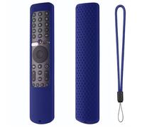 Coque de protection en silicone pour télécommande vocale TV Xiaomi Mi TV P1 50 43 P1E Q1 75 Q1E 55 XMRM-19 (bleu nuit)