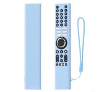 Coque de protection en silicone pour télécommande Xiaomi XMRM-P3, antichoc avec prise en main antidérapante, couverture complète à 360 degrés pour TV Box S-tick, housse souple anti-poussière (bleu