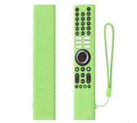 Coque de protection en silicone pour télécommande Xiaomi XMRM-P3, coque antichoc avec prise en main améliorée et accès facile (vert lumineux)