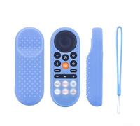 Coque de protection en silicone pour télécommande XRT281 TV, résistante aux chocs, antidérapante, phosphorescente (bleu lumineux)