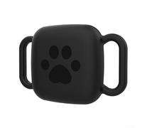 Coque de protection en silicone pour Tile Mate 2024 : étui étanche anti-rayures avec des couleurs élégantes pour chiens et chats actifs en plein air (noir)
