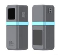 Coque de protection en silicone pour UGREEN Nexode Power Bank 20 000 mAh 165 W avec protection d'écran robuste et anti-poussière (gris)