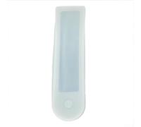 Coque de protection en silicone pour Xiaomi M365, Pro2 et 1S, en silicone, résistante à l'usure et (blanc)