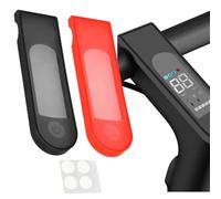 Coque de protection en silicone pour Xiaomi Mi Electric Scooter 4 Ultra - Anti-rayures et étanche - Rouge/noir