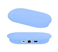 Coque De Protection En Silicone Souple Antichoc. Coque De Protection Anti-Chute Pour Console Google Tv Streamer (4k)--Luminous Bleu