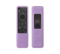 Coque de protection en silicone souple antidérapante pour télécommande TV BN59-01480A (violet phosphorescent)