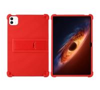 Coque de Protection en Silicone Souple, étui Antichoc adapté à Huawei Honor MagicPad 4 YLE-W09 12.3 Pouces 2026 avec béquille(Red)