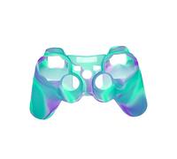 Coque de protection en silicone souple motif camouflage électronique pour manette Sony Playstation
