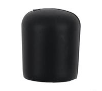 Coque de protection en silicone souple pour canne à pêche avec trous de drainage, matériau élastique respirant pour différentes tailles de canne à pêche (M, noir)