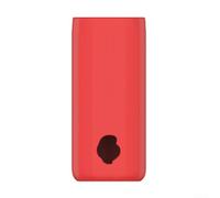 Coque de protection en silicone souple pour casque SkullCandy 360 avec découpes précises pour les commandes et les ports (rouge)