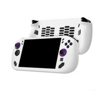 Coque de protection en silicone souple pour console Legion GO S offrant une meilleure prise en main et une défense durable contre l'usure quotidienne (blanc)