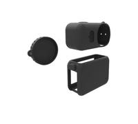 Coque de protection en silicone souple pour Dji Osmo Nano avec couvercle d'objectif résistant aux chocs pour sports de plein air Action Camera Protection Noir
