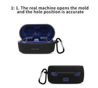 Coque de protection en Silicone souple pour écouteurs Skullcandy Sesh, étui de protection pour écouteurs sans fil avec porte-clés