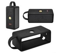 Coque de protection en silicone souple pour enceinte BT portable EMBERTON III - Résistante à la poussière et aux dommages causés par l'eau - Noir