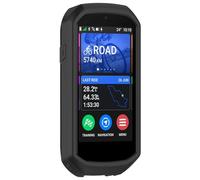 Coque de protection en silicone souple pour Garmin Edge 1050 - Anti-rayures - Bords surélevés - Découpes précises pour les boutons et les ports - Noir