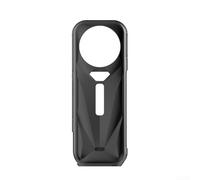 Coque de protection en silicone souple pour Insta360 X5 avec couvercle d'objectif, légère et résistante aux chocs pour caméra d'action, résistante aux rayures, ajustement sûr, pour une meilleure