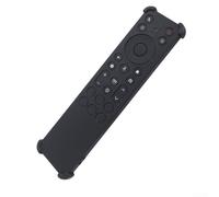 Coque de protection en silicone souple pour télécommande TCL RC813A RC923A - Housse de protection lavable anti-chute avec poignée antidérapante - Plusieurs couleurs (noir)