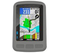 Coque de protection en silicone souple pour Wahoo ELEMNT ROAM, WFCC4, Cycloordinateur Cycloordinateur Housse de protection Accessoires de peau (gris foncé)