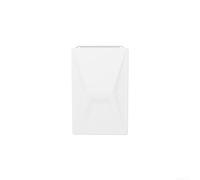 Coque de protection en silicone spécialement conçue pour Starlink pour antenne Gen3 avec trou de suspension pour poignée supérieure et mise au point durable en extérieur (blanc)