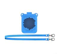 Coque de protection en silicone sur mesure pour jouet interactif Bitzee - Protège contre les rayures et les chocs tout en permettant une utilisation facile de toutes les commandes - Rose (bleu (C55))