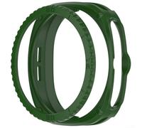 Coque de protection en TPU avec bague graduée pour Samsung Watch8 Classic 47 mm, résistante aux chocs pour un usage quotidien (blanc (vert (défini))