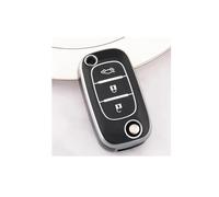 Coque De Protection en TPU for e Voiture Étui pour LADA pour Vesta pour Granta pour XRay pour Kalina pour Priora Berline Sport Étui Clés(Silver Black)