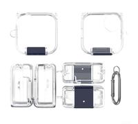 Coque de protection en TPU pour écouteurs CMF Buds Pro 2 avec propriétés étanches et anti-rayures pour activités de plein air (transparent)