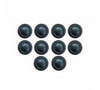 Coque de protection en TPU pour PS5, pour PS4 et pour manette Xbox 360 - Joystick durable avec prise en main améliorée, installation facile, coques analogiques noires, 6 pièces (10 pièces)