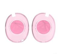 Coque de protection en TPU pour Sony WH-1000XM6 - Résistante aux chocs - Étanche à la poussière - Accessoire de voyage - 10,9 x 8,6 cm (rose transparent)