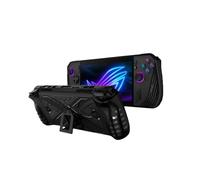 Coque de protection en TPU souple avec support pour ASUS ROG Ally X Gaming Console (Noir)