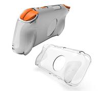 Coque de Protection en TPU Transparent pour la Console de Jeux MANGMI AIR X, Design Ergonomique, Protection intégrale Anti-Choc et Housse de Couverture Transparente, Coque résistante Chutes